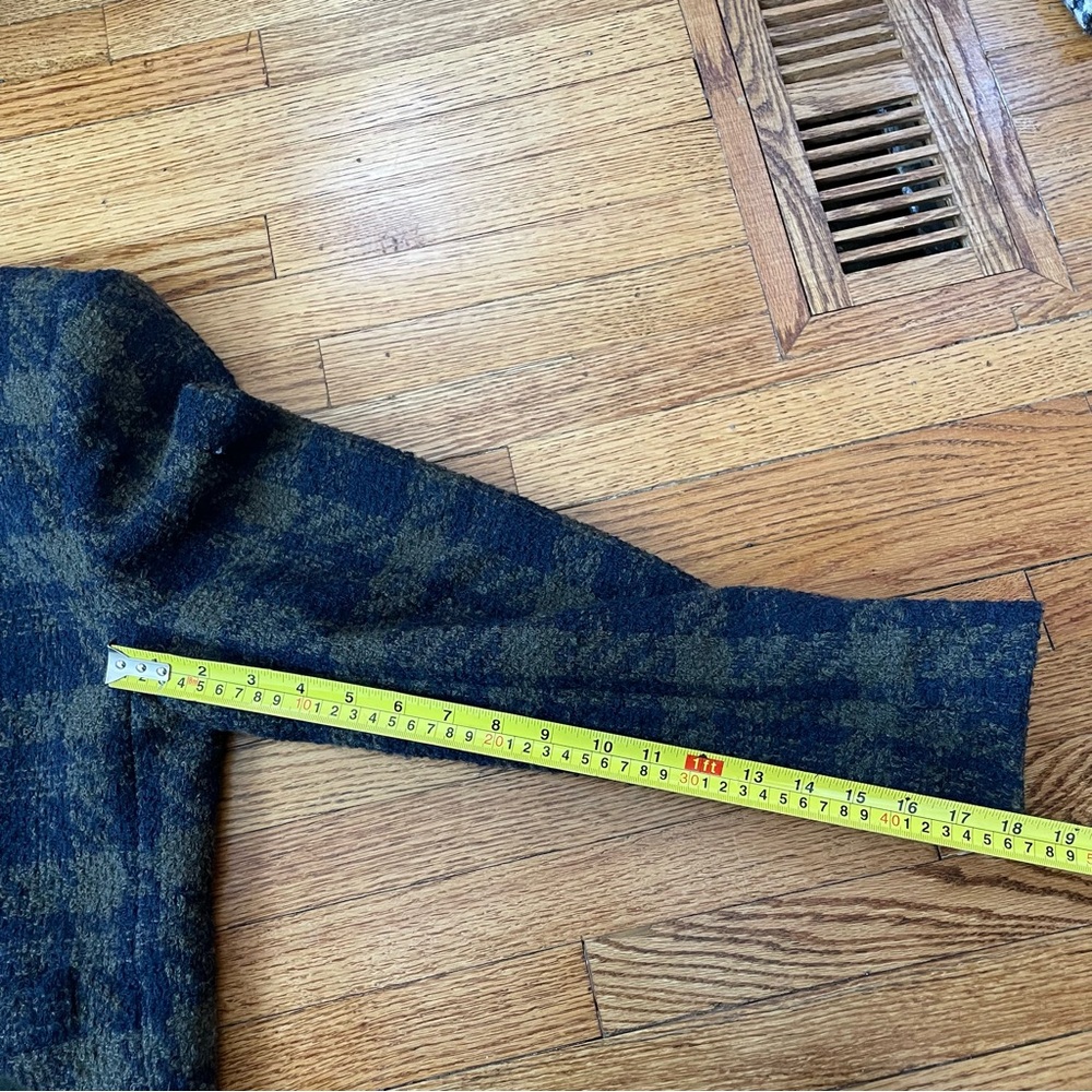 Vintage Wool Plaid Cropped Jacket - Picture 12 of 12
